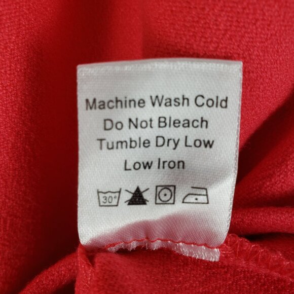 Tuckernuck Marin Top Coral Pink Flowy Strapless Crepe Womens Size Medium - Picture 9 of 9